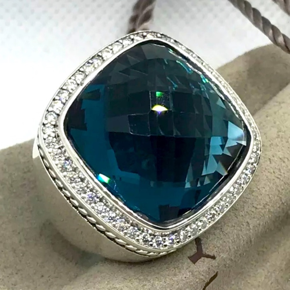 💍 David Yurman 20mm Ring Sz 7.75 💍
